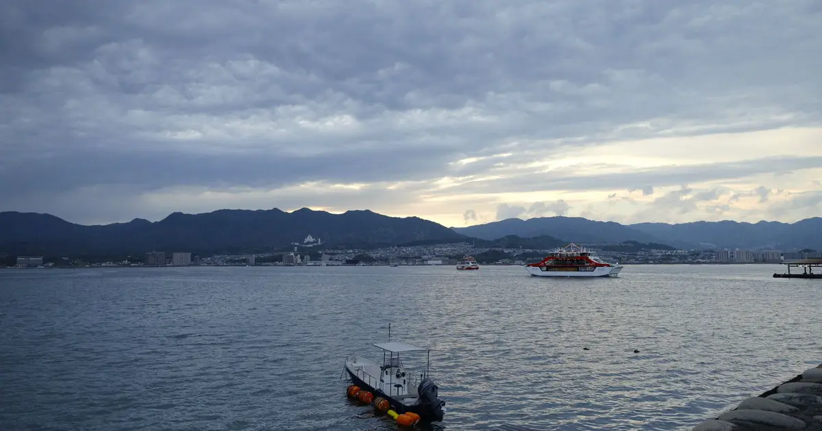 広島県内、4日は雲広がる天候に
